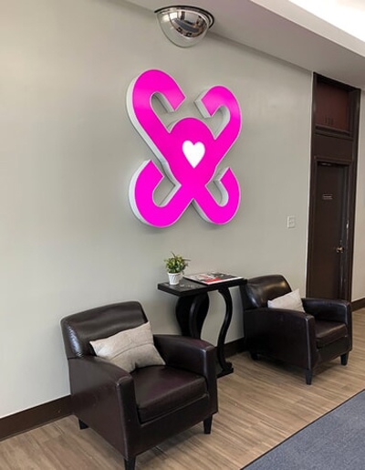 Interior Dimensional Logos Photo